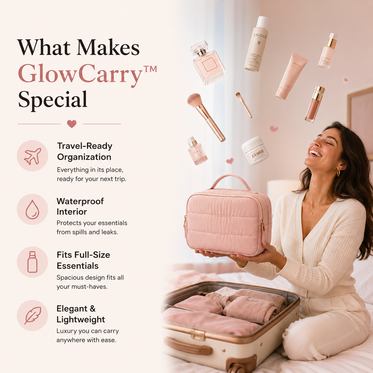 GlowCarry™ Toiletry Bag