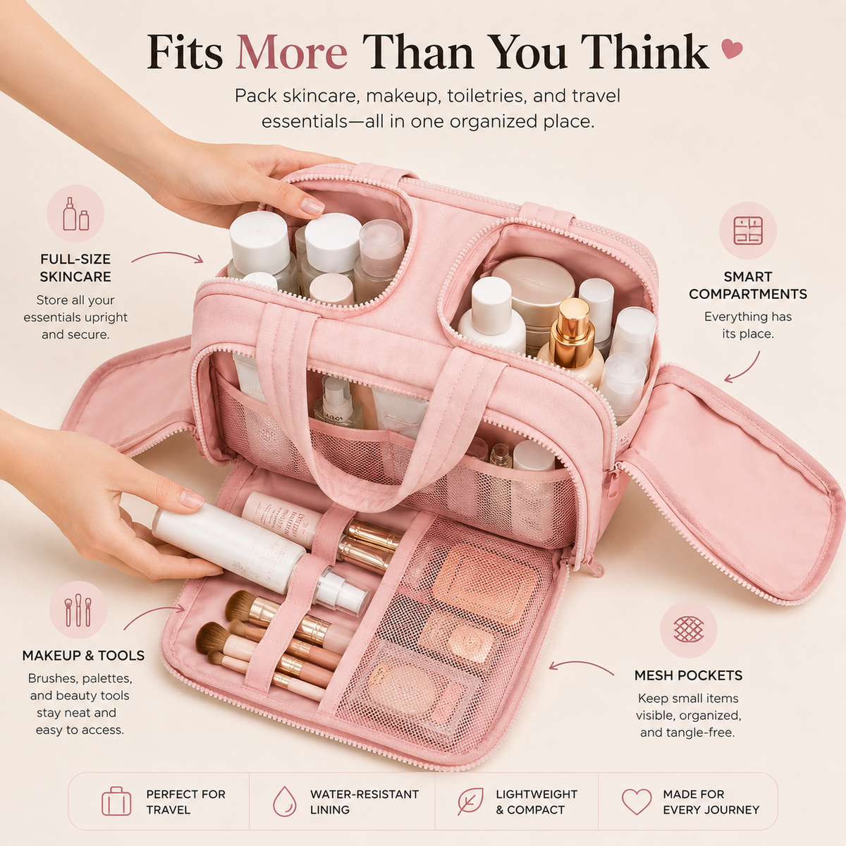 GlowCarry™ Toiletry Bag
