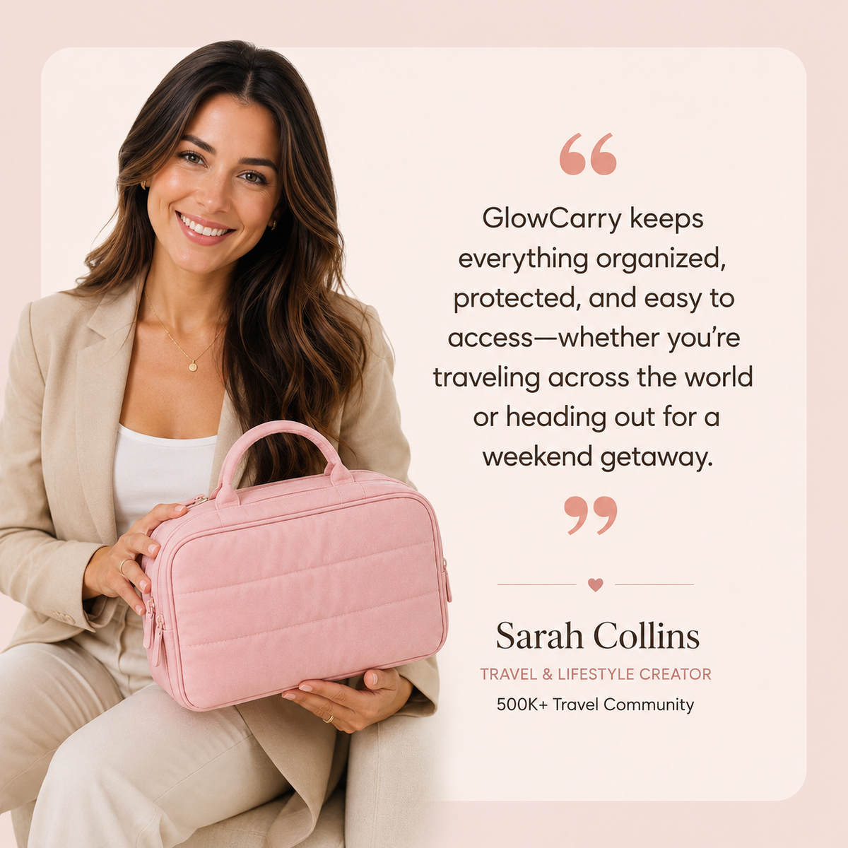 GlowCarry™ Toiletry Bag