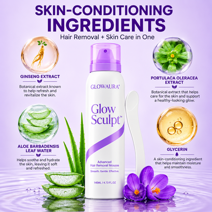 GlowSculpt - Advanced Hair Removal Mousse