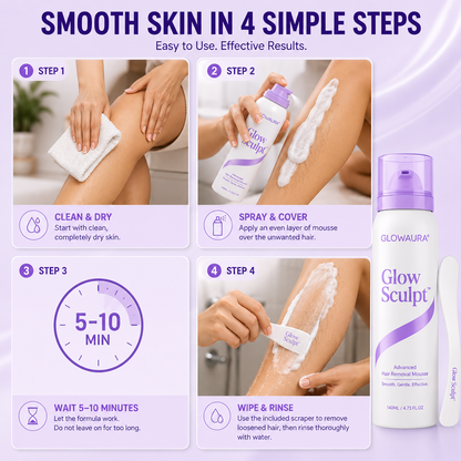 GlowSculpt - Advanced Hair Removal Mousse