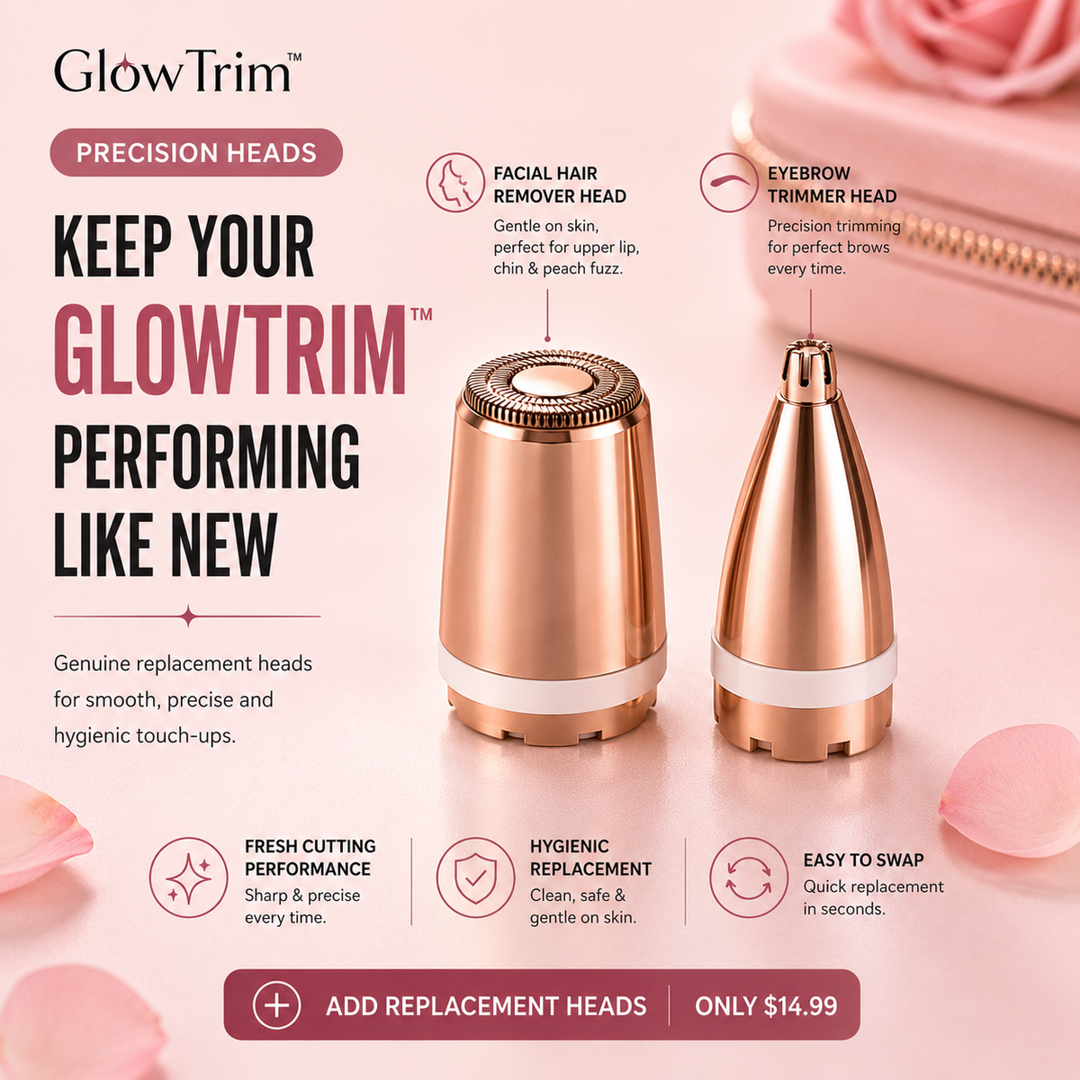 GlowTrim™ Precision Heads