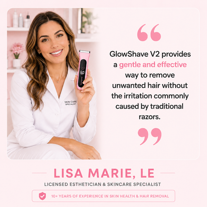 GlowShave V2 - Skin-Safe Shaving, Reinvented