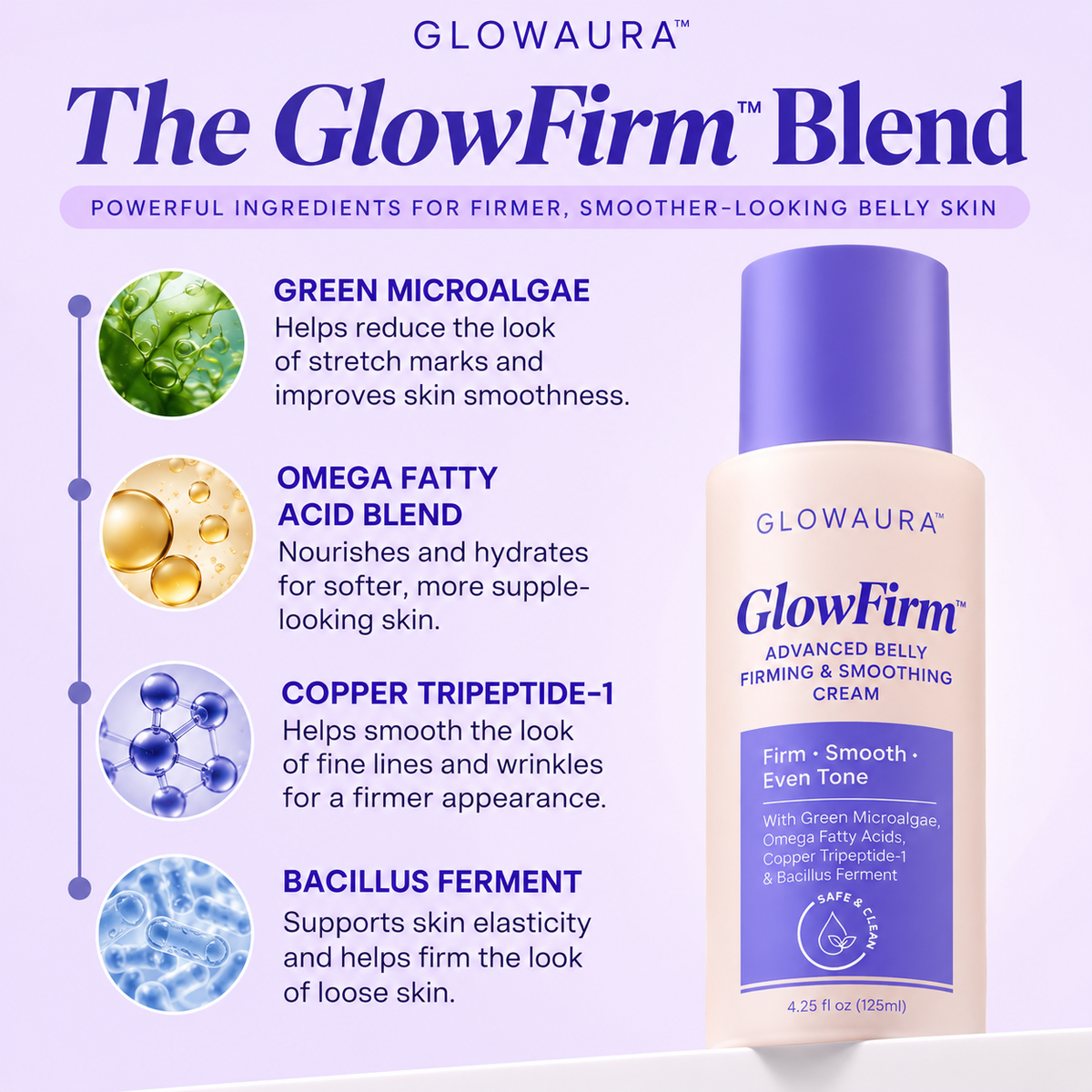 GlowFirm™ - Advanced Belly Firming & Smoothing Cream