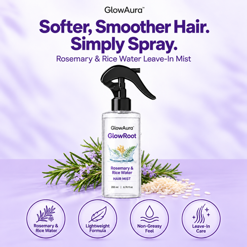 GlowRoot™ - Rosemary & Rice Water Hair Mist